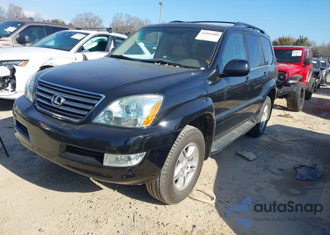 2006 Lexus Gx 470 z USA, uszkodzony, nr VIN JTJBT20X160123806